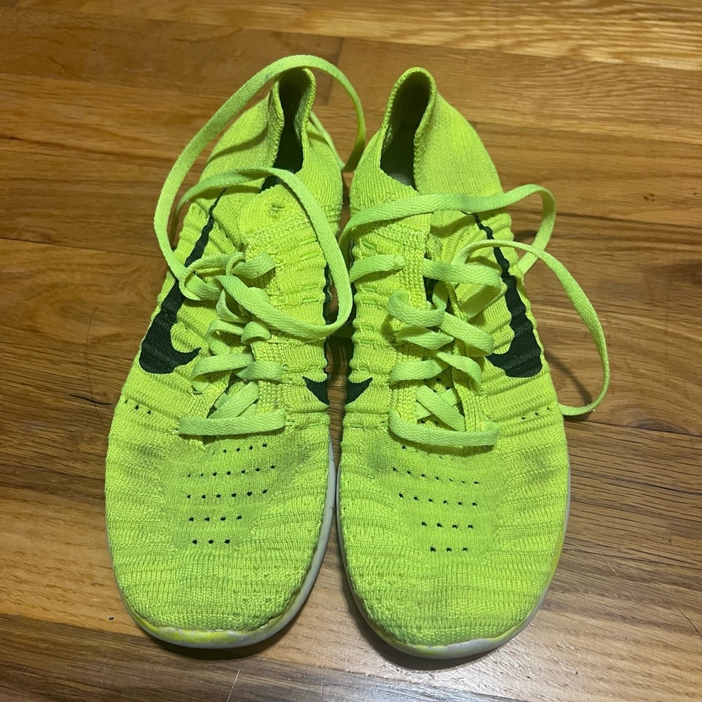 Nike Neon Green Athletic Shoes